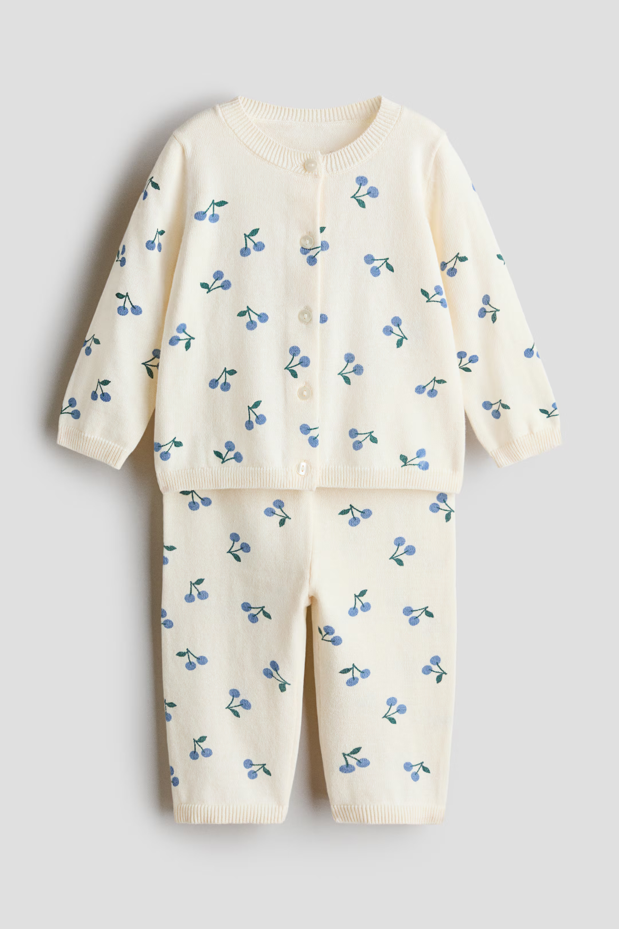 2-Piece Fine-Knit Cotton Set | H&M (US + CA)