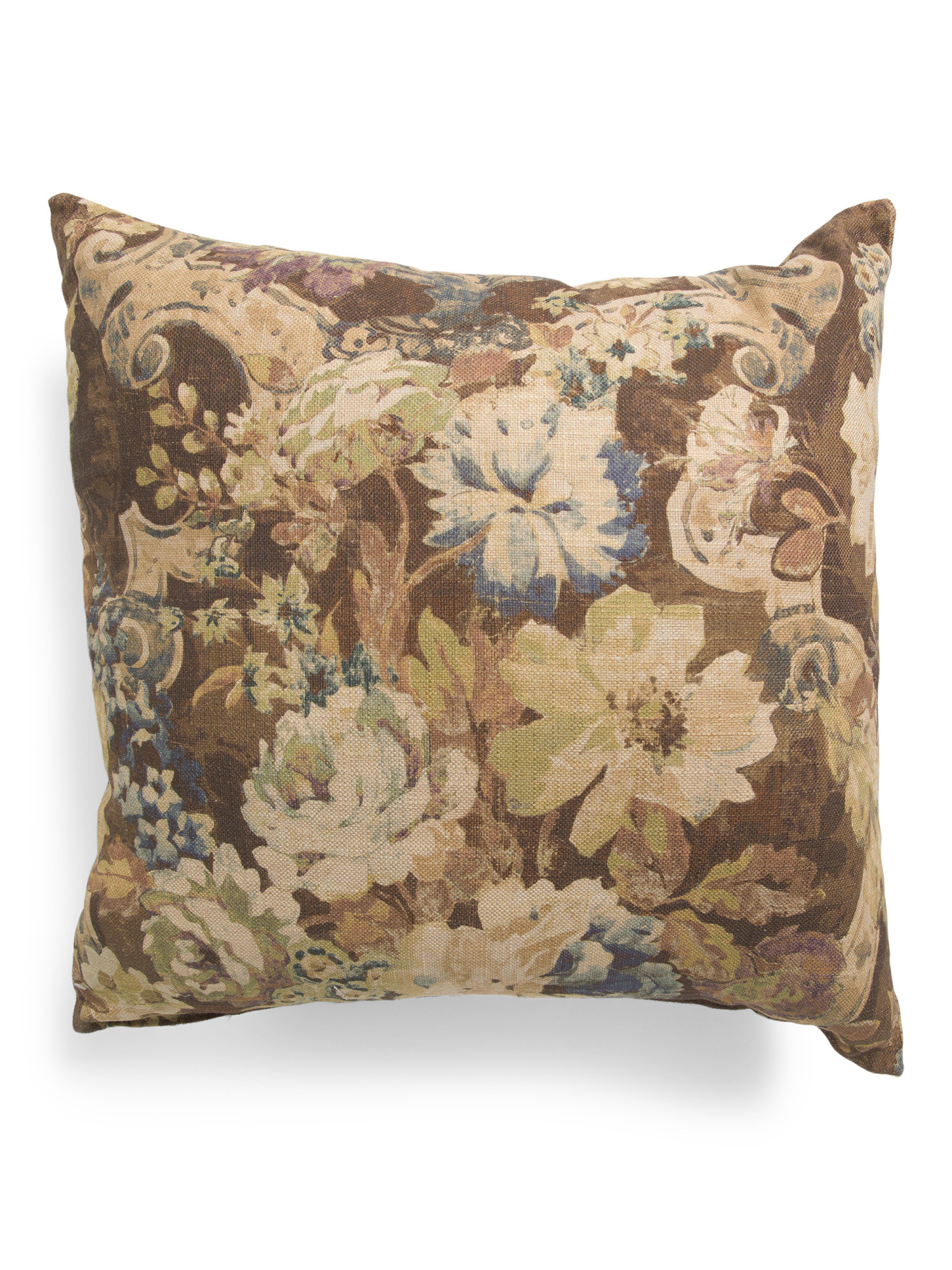 Made In Usa 24x24 Oversized Luxury Romantic Floral Pillow | Throw Pillows | Marshalls | Marshalls