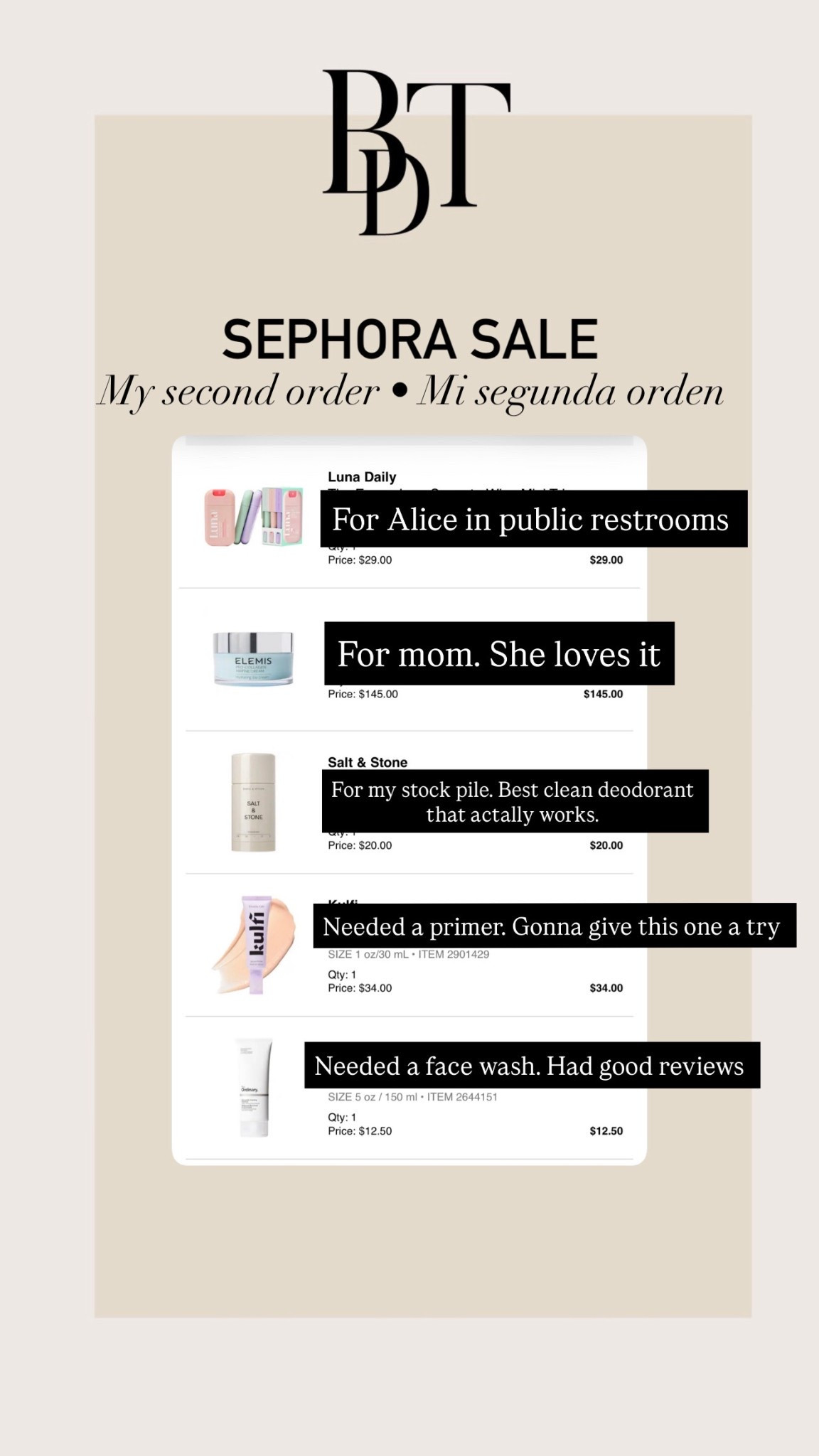 My second order from Sephora. I always forget to order stuff and end up placing multiple ones. Excited for them all!

#LTKHoliday #LTKGiftGuide #LTKSeasonal