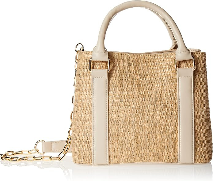 The Drop Women's Orla Boxy Straw Crossbody | Amazon (US)