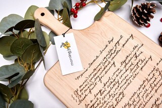 Personalized Engraved Cutting Board With Handwritten Recipe | Family Keepsake | Christmas Gift | Custom Charcuterie | Michaels Stores