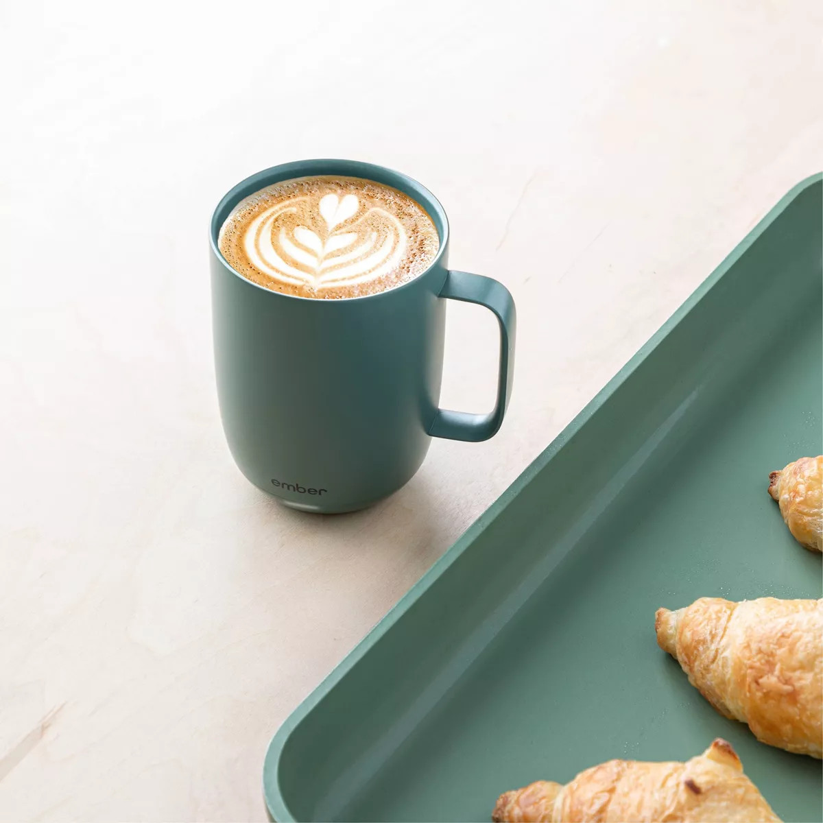 Ember Mug 2 14oz Temperature Control Smart Mug Sage Green: Ceramic Stainless Steel Drinkware for ... | Target