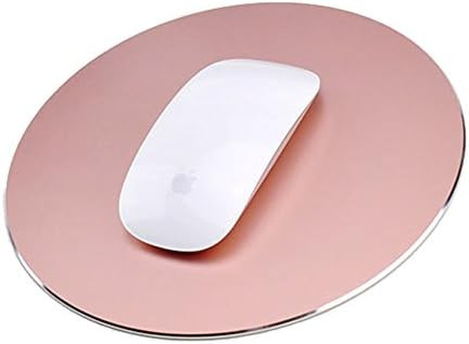 Round Mouse Pad LoiStu Round Aluminum Alloy Mouse Pad Winter and Summer Dual-Use Waterproof Antis... | Amazon (US)