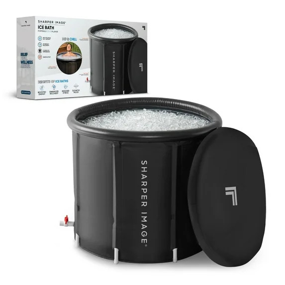 Sharper Image® Ice Bath Portable Cold Plunge, Revitalizing Ice Therapy, Workout Recovery | Walmart (US)