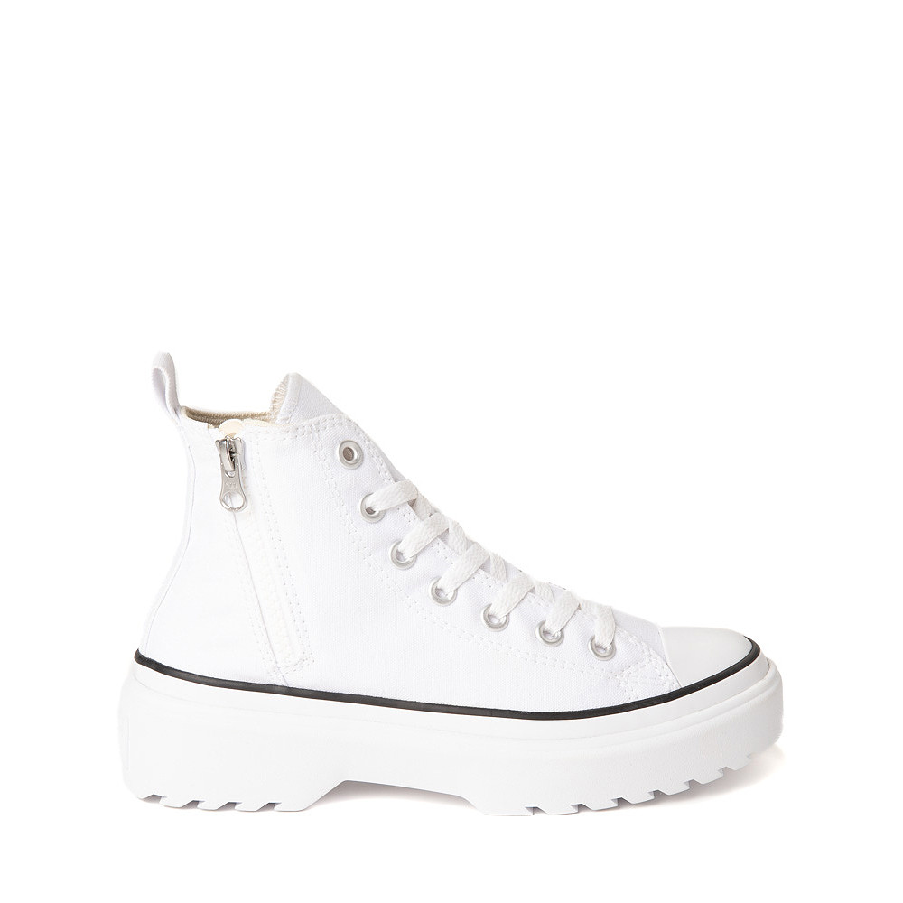 Converse Chuck Taylor All Star Lugged Lift Hi Sneaker - Big Kid - White | Journeys