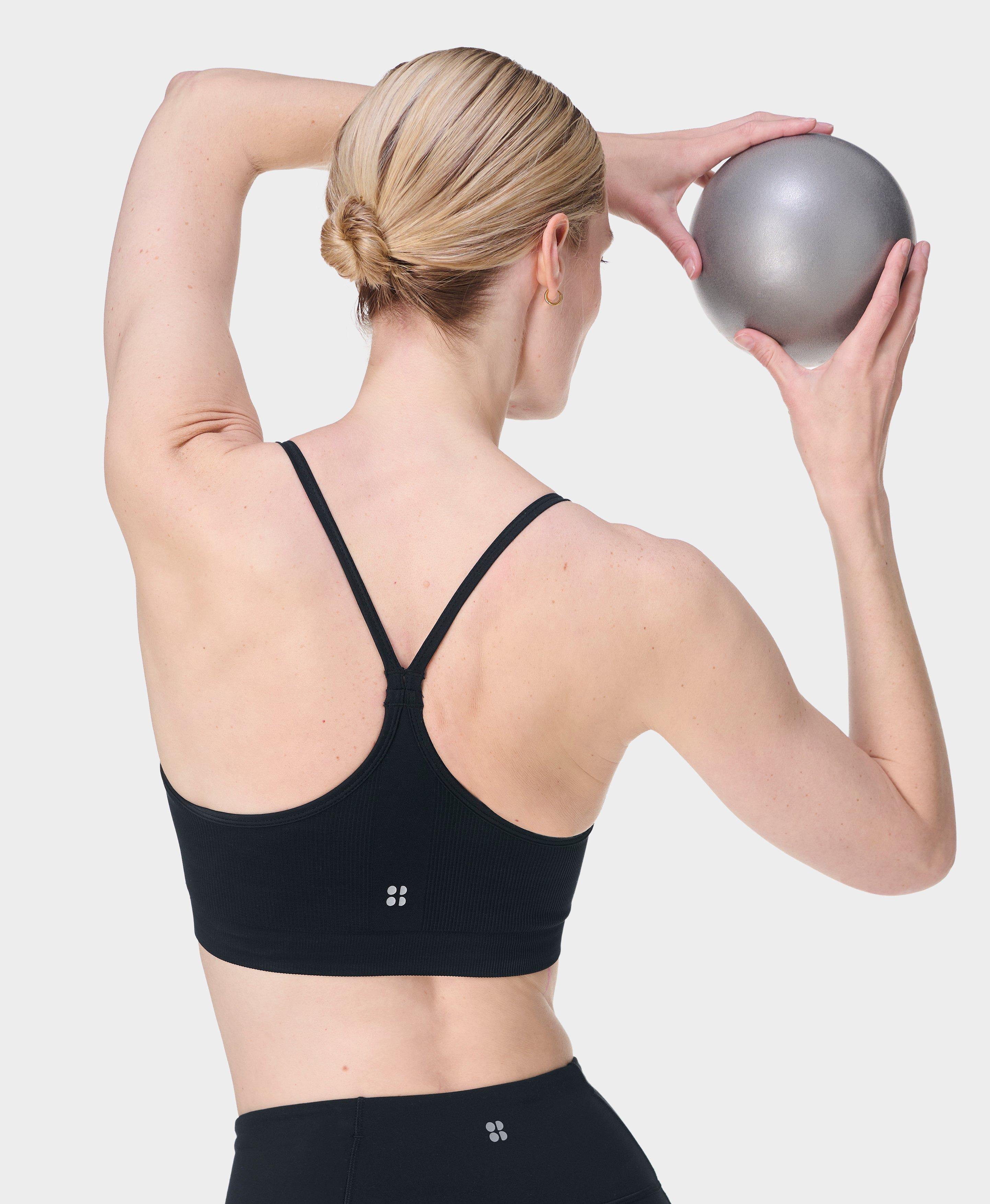 Spirit Restored Yoga Bra - Black | Women's Sports Bras | Sweaty Betty | Sweaty Betty UK