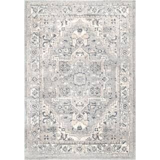 nuLOOM Essa Vintage Light Gray 5 ft. x 8 ft. Area Rug-ACSD05A-508 - The Home Depot | The Home Depot