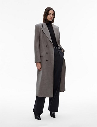 Witchery Wool Blend Double-breasted Blazer Coat | David Jones | David Jones (Australia & New Zealand)
