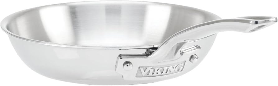 Viking 3-Ply Stainless Steel Fry Pan, 8 Inch | Amazon (US)