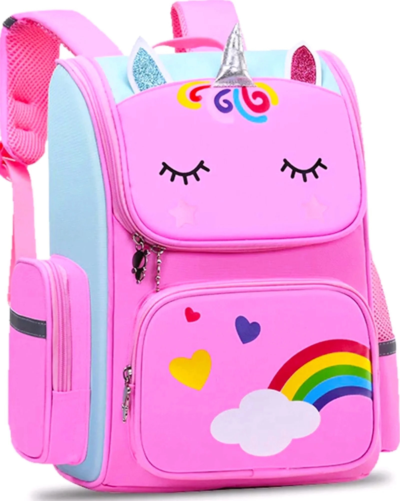 Aursear Backpack for Girls, Pink School Bag Large Bookbags for Teen Girls Students Casual Travel ... | Walmart (US)
