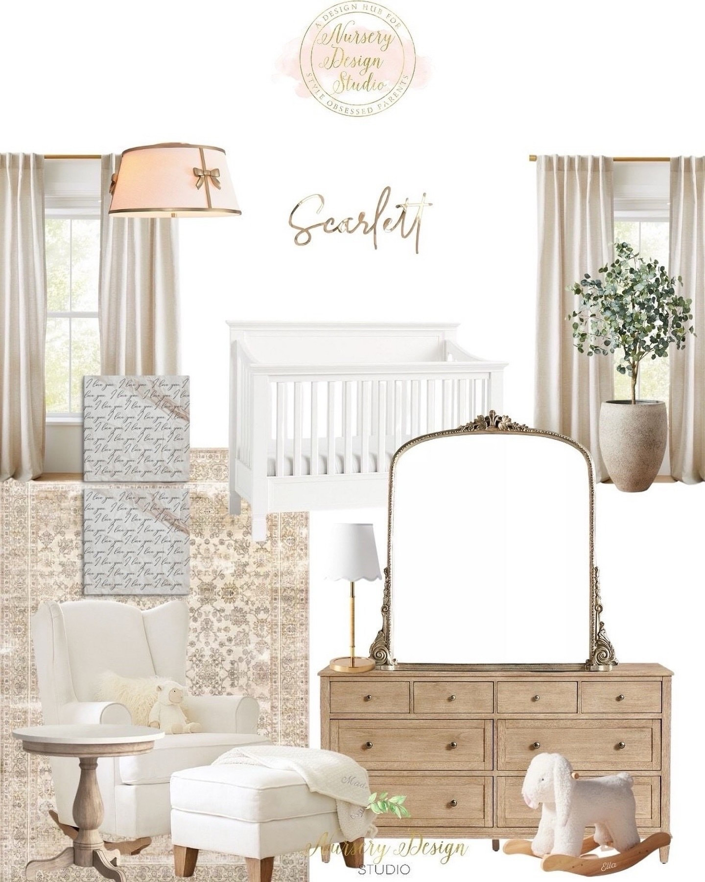 When we design an all-white nursery, texture does all the talking.

Quiet luxury belongs in the nursery, too—layered finishes, heirloom silhouettes, and subtle warmth turn simplicity into something rich and deeply comforting. 

Scarlett’s space proves you don’t need color to create depth—just intention.



#LTKBump #LTKSaleAlert #LTKHome