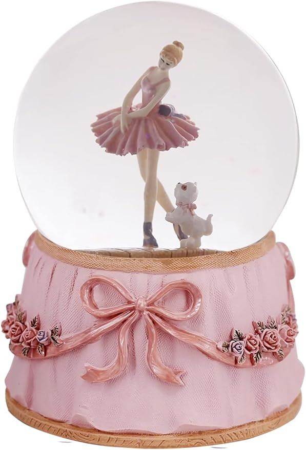 Ballerina Snow Globe Plays Swan Lake Ballet Tune,Christmas Music Snowglobes Ballet Recital Gifts ... | Amazon (US)