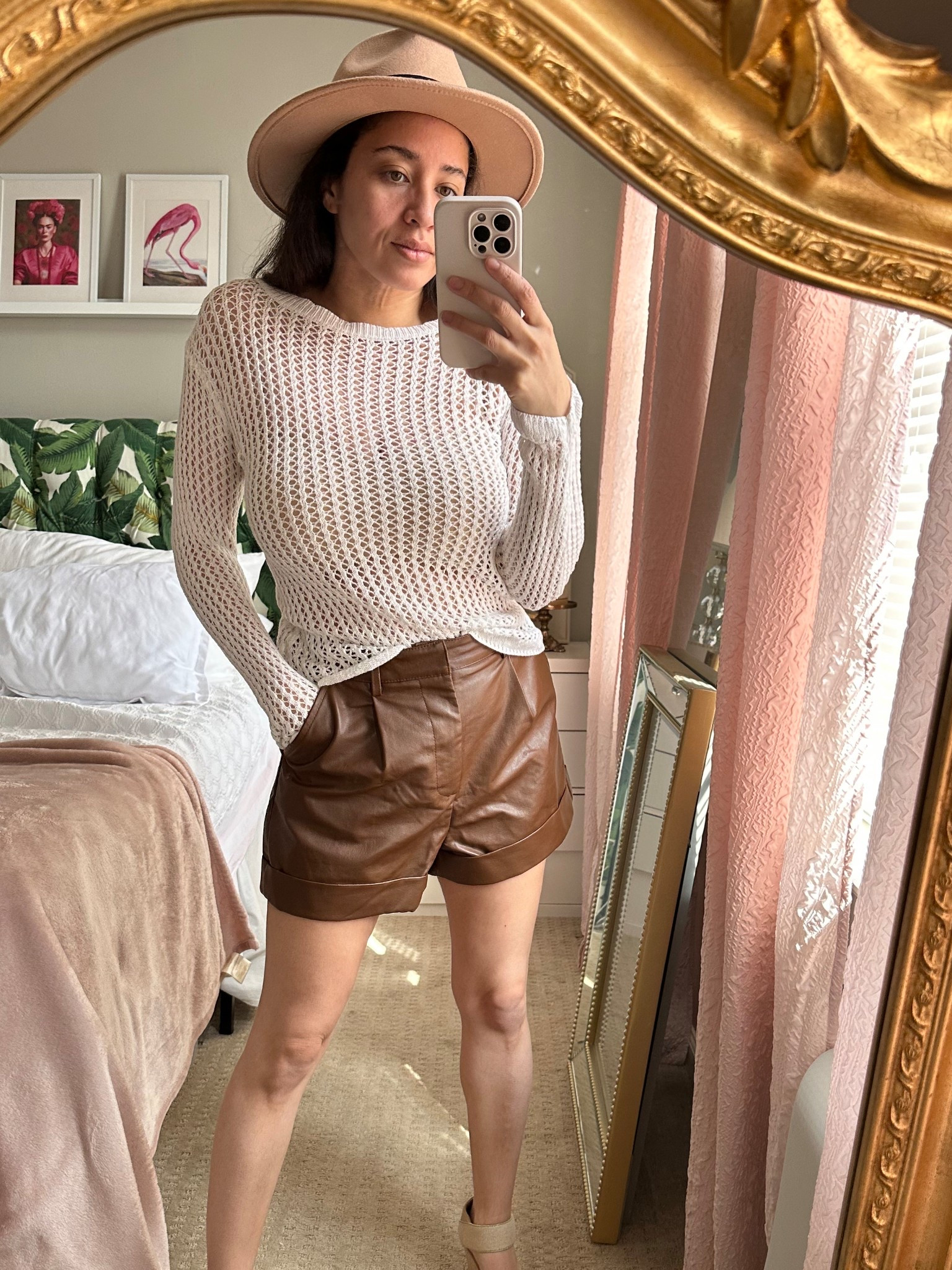 Easy day to night look. Perfect transitional outfit from spring to summer. Wasn’t sure about the faux leather shorts but I’m rolling with it.
Perfect look for in between festival events

#LTKSeasonal #LTKFestival #LTKStyleTip