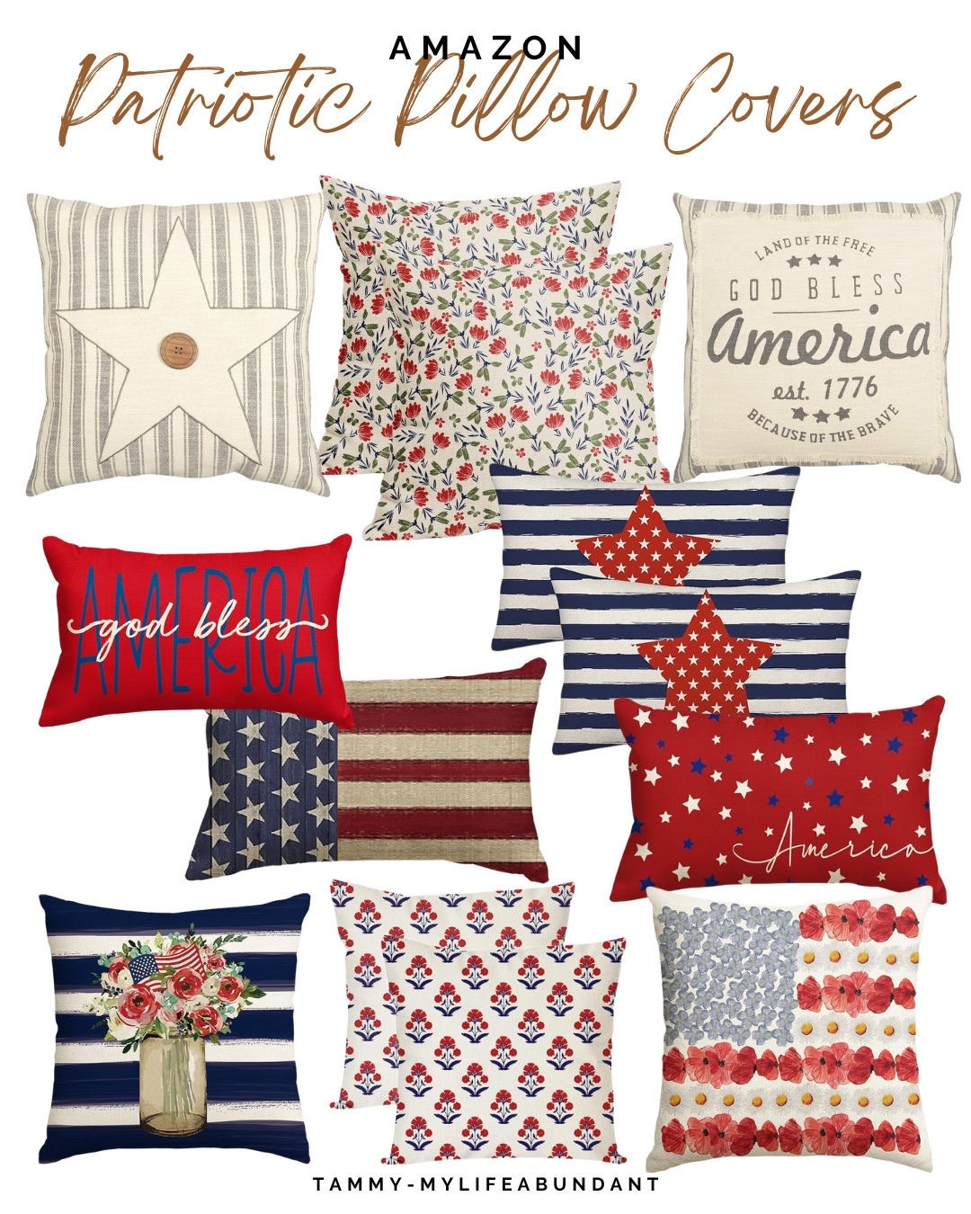 Patriotic Pillow Covers
#Amazon

#LTKHome