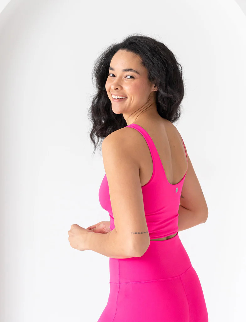 LADIES POWER CROP TANK – Jill Yoga Intl | Jill Yoga