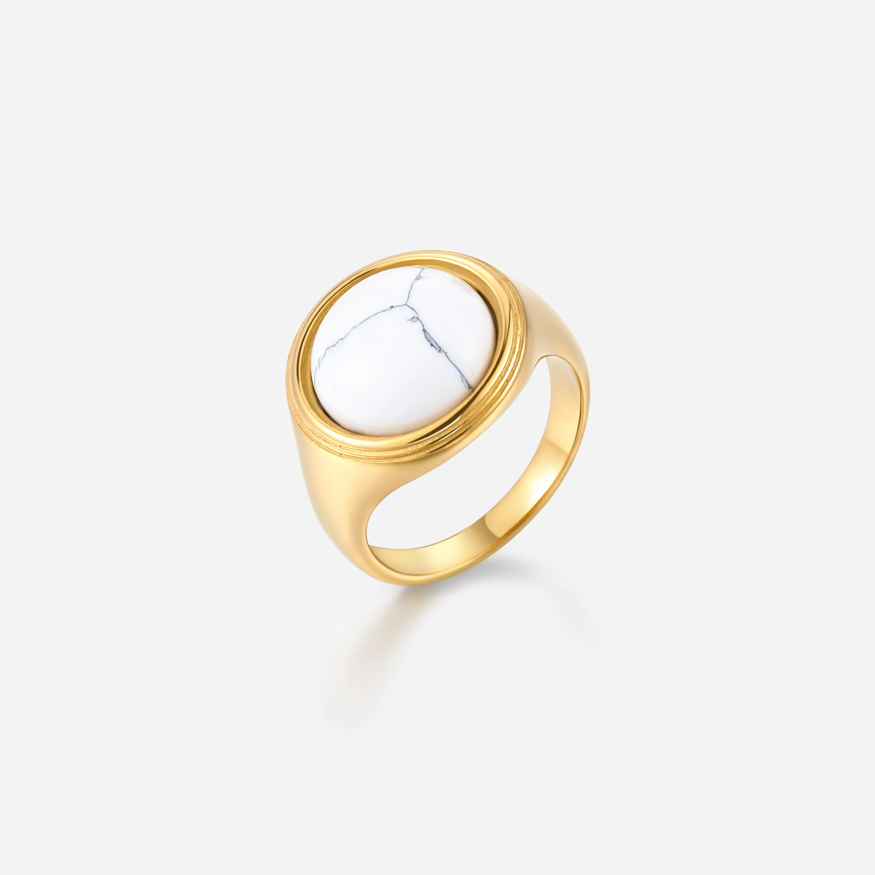Grande Ring - White | Victoria Emerson