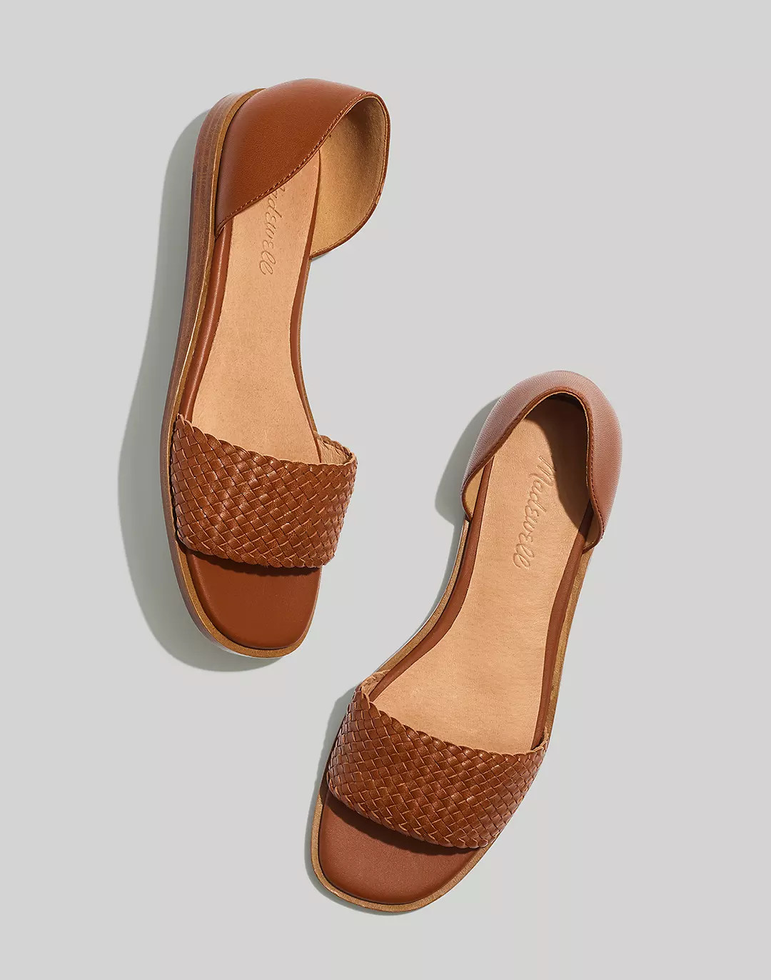 The Nelda d'Orsay Flat: Woven Edition | Madewell