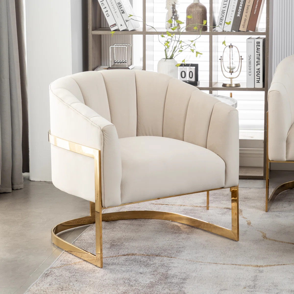 Tellico Upholstered Barrel Chair | Wayfair North America