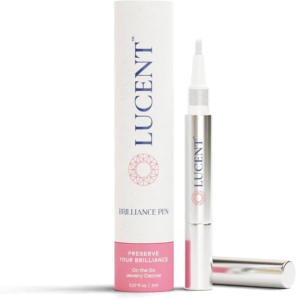 Lucent Jewelry Cleaner Pen – On The Go Portable Diamond Shine Cleaner – Engagement Ring Care ... | Amazon (US)