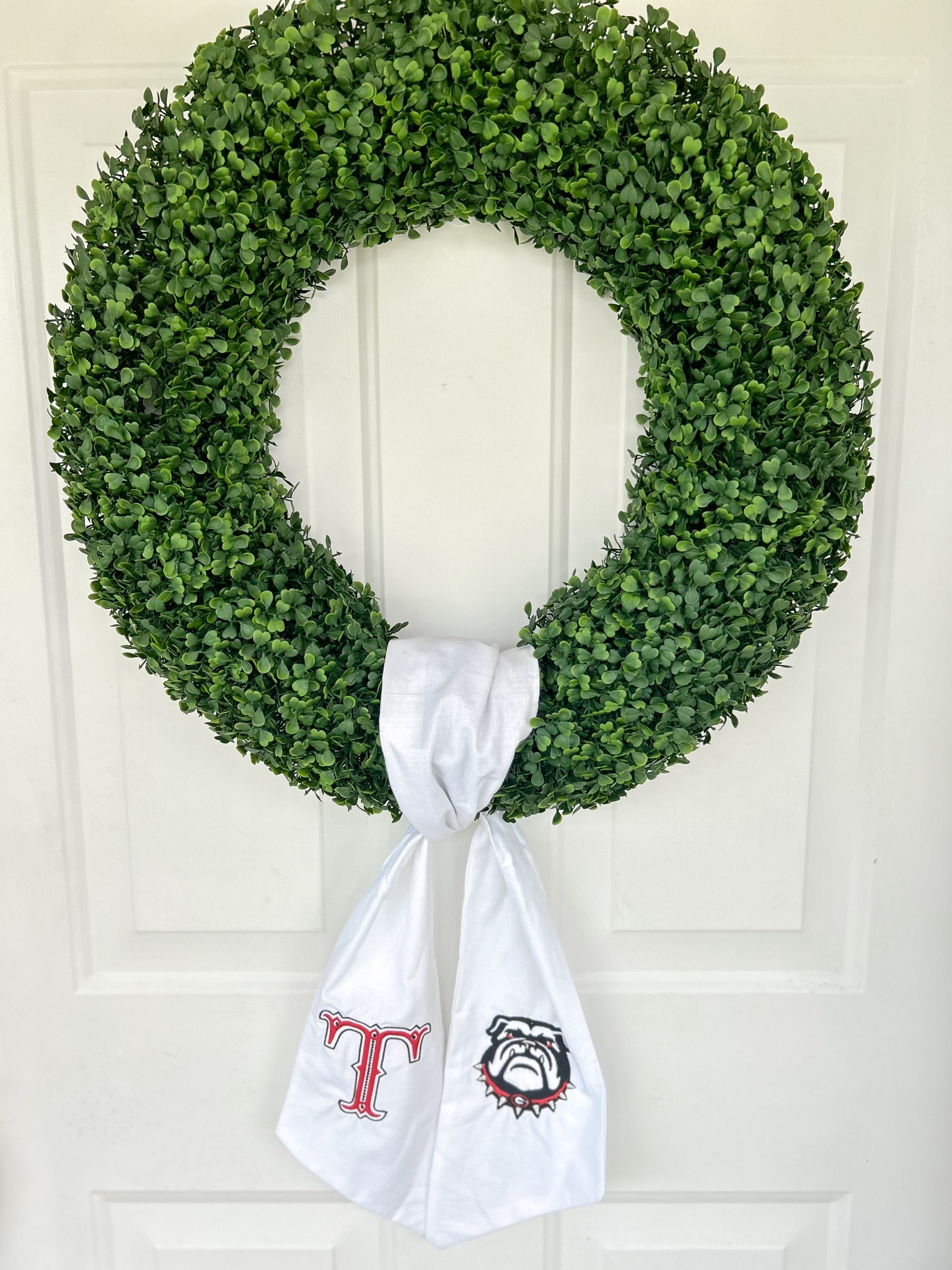 Ready for game day with my favorite Amazon wreath 🖤❤️🐾🏈

#LTKHome #LTKStyleTip #LTKSeasonal