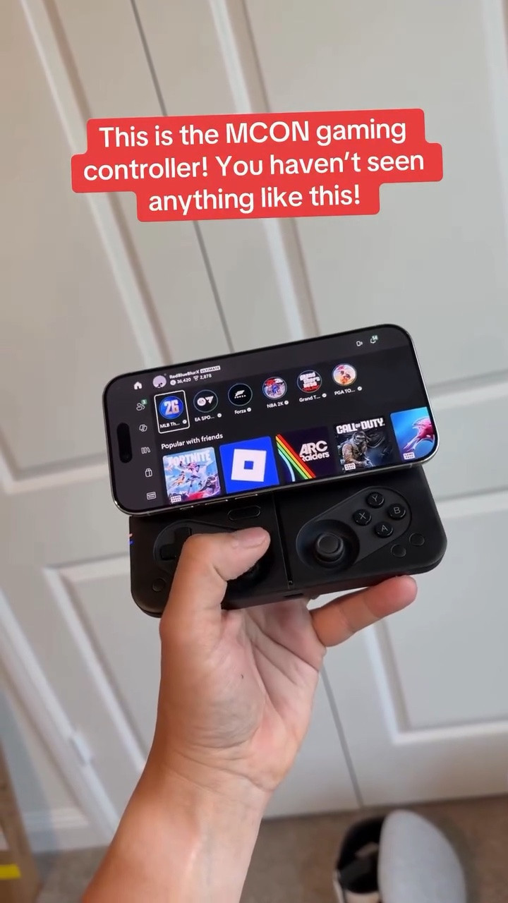 Brand new! The best way to take your mobile gaming to the next level! This is the MCON Gaming Controller you have to see to believe! #kahlagaming