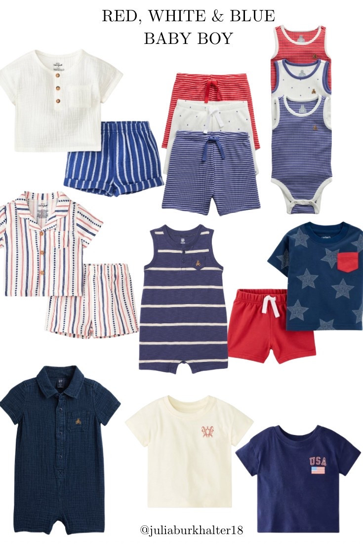Baby boy Memorial Day outfit // baby boy Fourth of July outfit // red white and blue baby boy // Target finds // baby boy Target finds 

#LTKBaby #LTKSeasonal #LTKKids