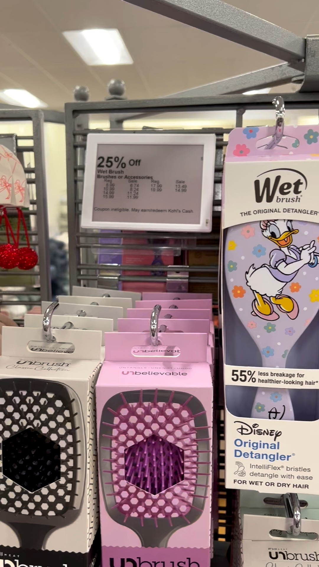 Heads up! The iconic Wet Brush is still on sale at Kohl's. This is the perfect time to grab one for every family member or to stock up on pain-free detangling.

With so many cute designs, they also make fantastic, affordable stocking stuffers or last-minute gifts. Don't miss this deal on a haircare hero! 

#LTKBeauty #LTKGiftGuide #LTKFindsUnder50