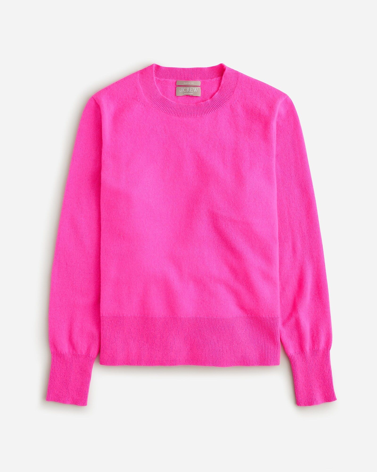 Cashmere classic-fit crewneck sweater | J.Crew US