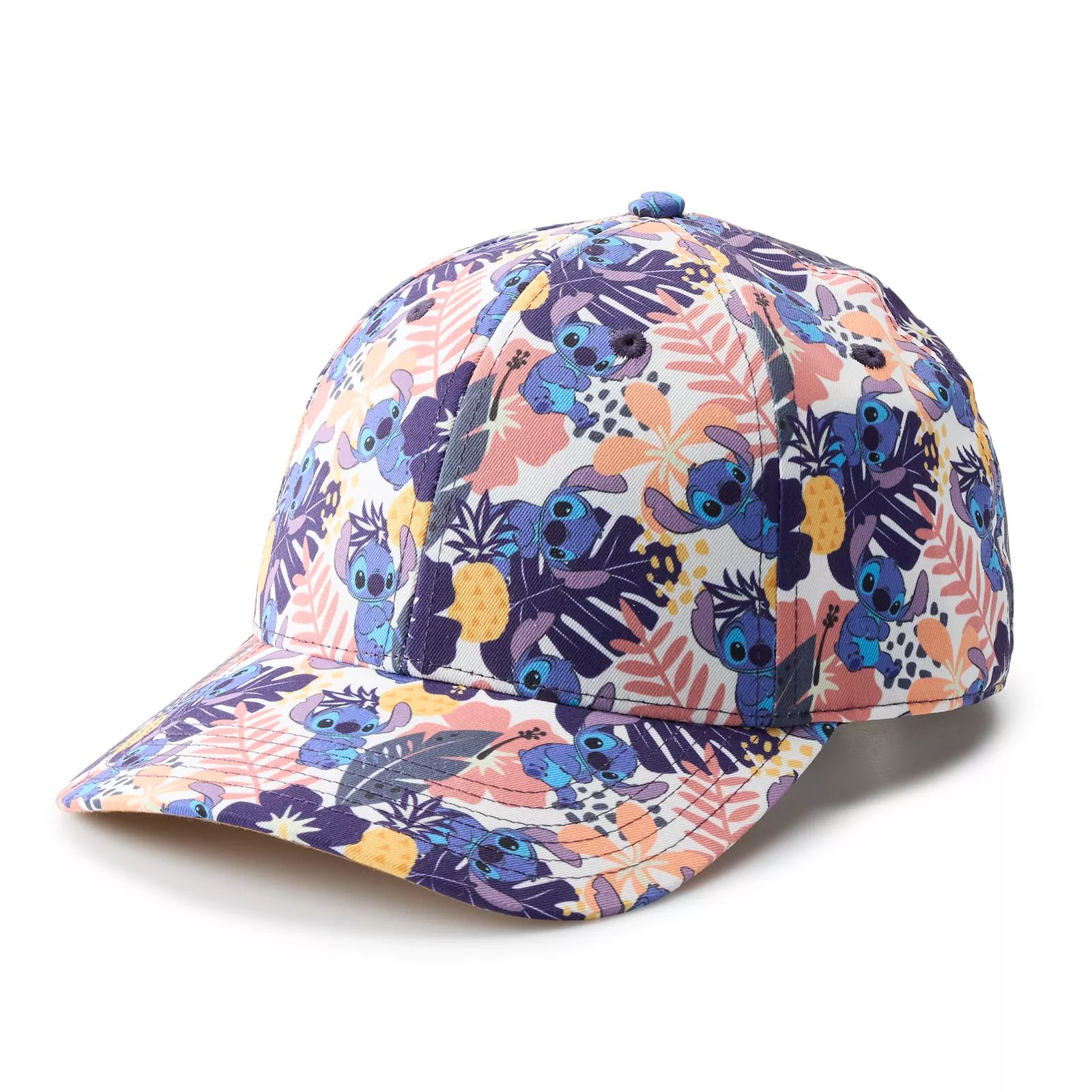 Disney's Lilo & Stitch Women's Allover Print Floral Baseball Cap, Multi | Kohl's