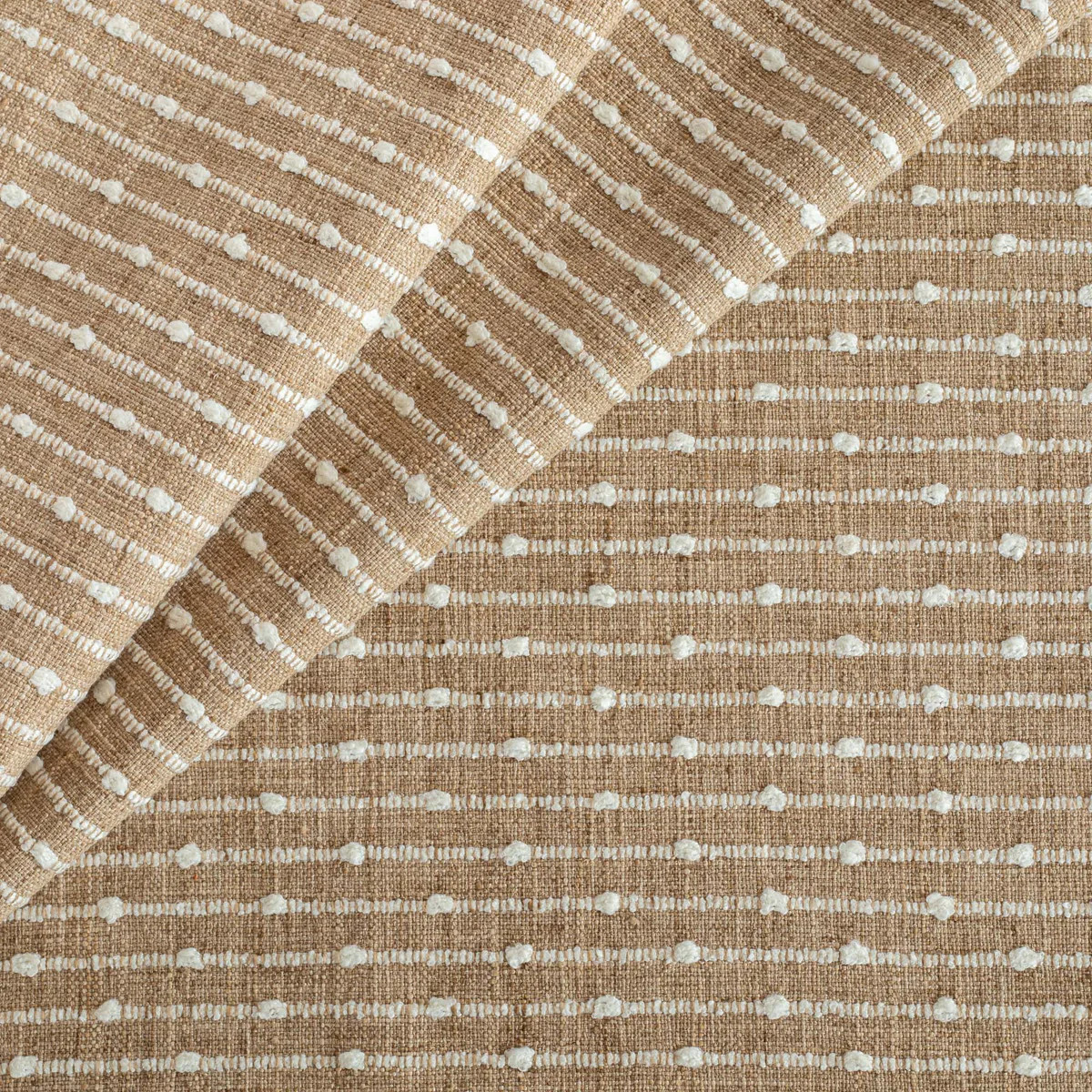Arren Stripe Fabric, Burlap | Tonic Living