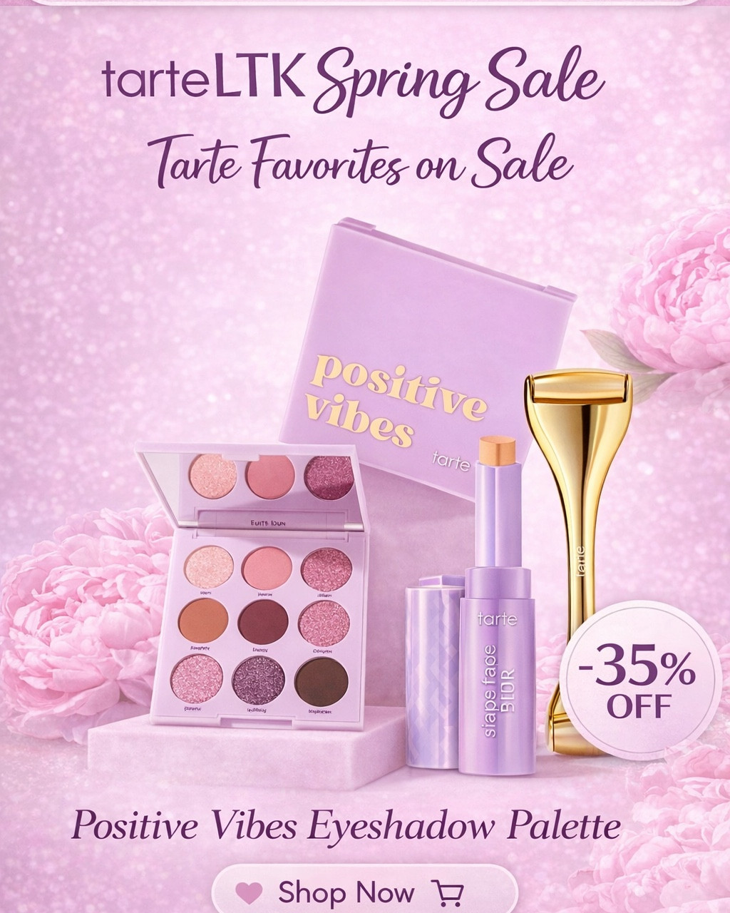 Of all the LTK Spring Sale picks, this one was the most fun to curate. 💕

My makeup routine is truly my happy place — a little self-care moment where I get to play with color, glow, and glam.

I rounded up some of my favorite Tarte beauty picks on sale including the Positive Vibes palette, Shape Tape Blur Concealer, Glow Pot, and more.

Everything is linked in my LTK so you can shop the deals before they sell out.

.

.

.
@Tarte 

#LTKSpringSale
#LTKBeauty
#TarteCosmetics
#MakeupLover
#BeautyFinds
#LTKCreator
#LTKStyle
#fyp

#LTKSpringSale #LTKSaleAlert #LTKBeauty