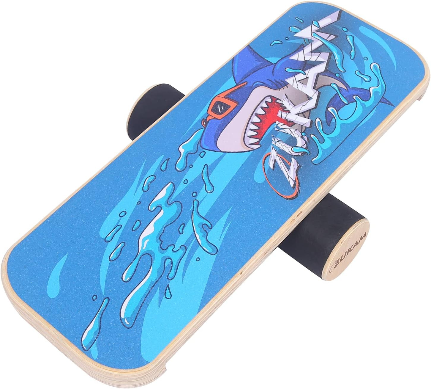 Balance Board Trainer, Wooden Balancing Board with Workout Guide to Exercise and Build Core Stability, Wobble Board for Skateboard, Hockey, Snowboard & Surf Training | Amazon (US)