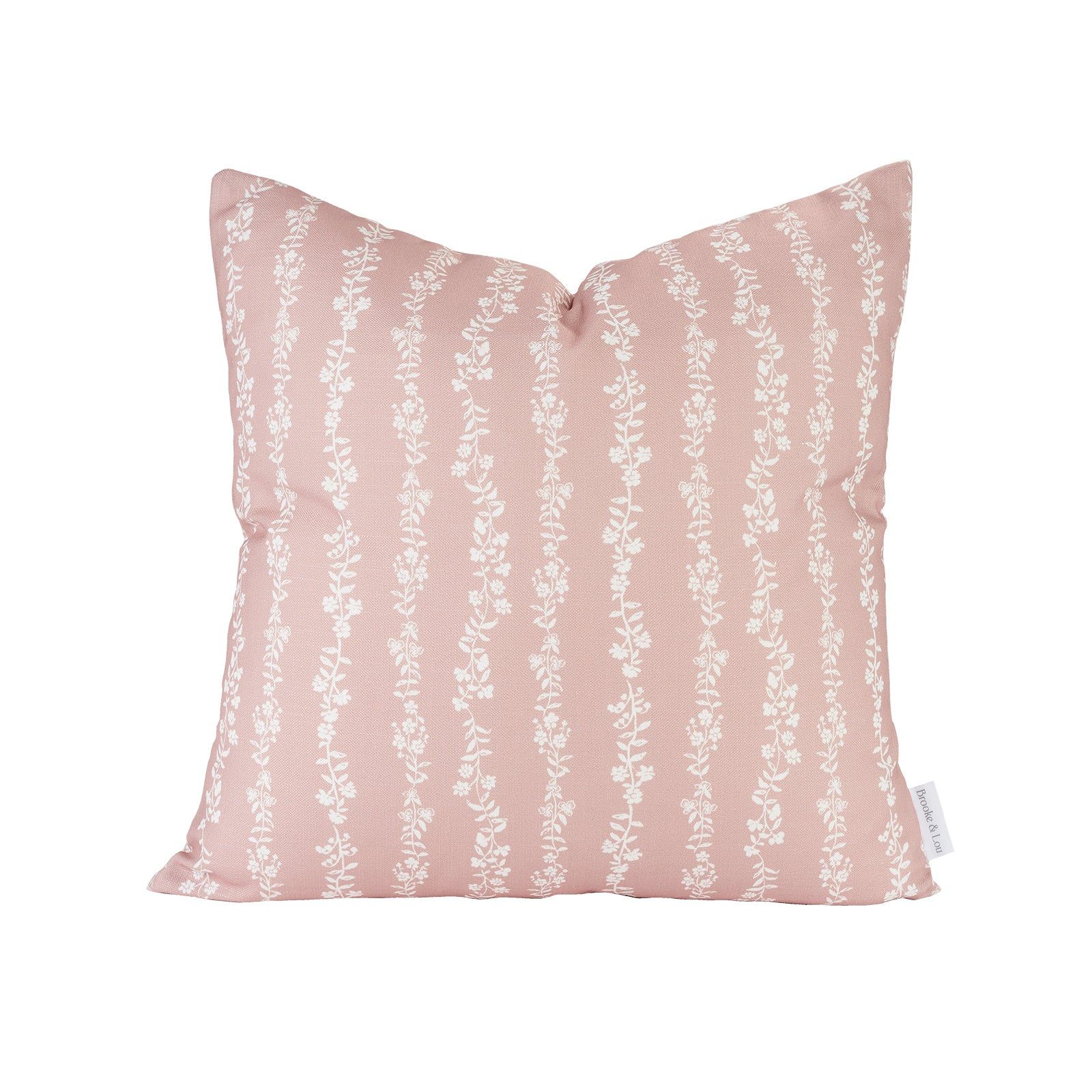 Somerset Pillow in Dusty Pink | Brooke and Lou