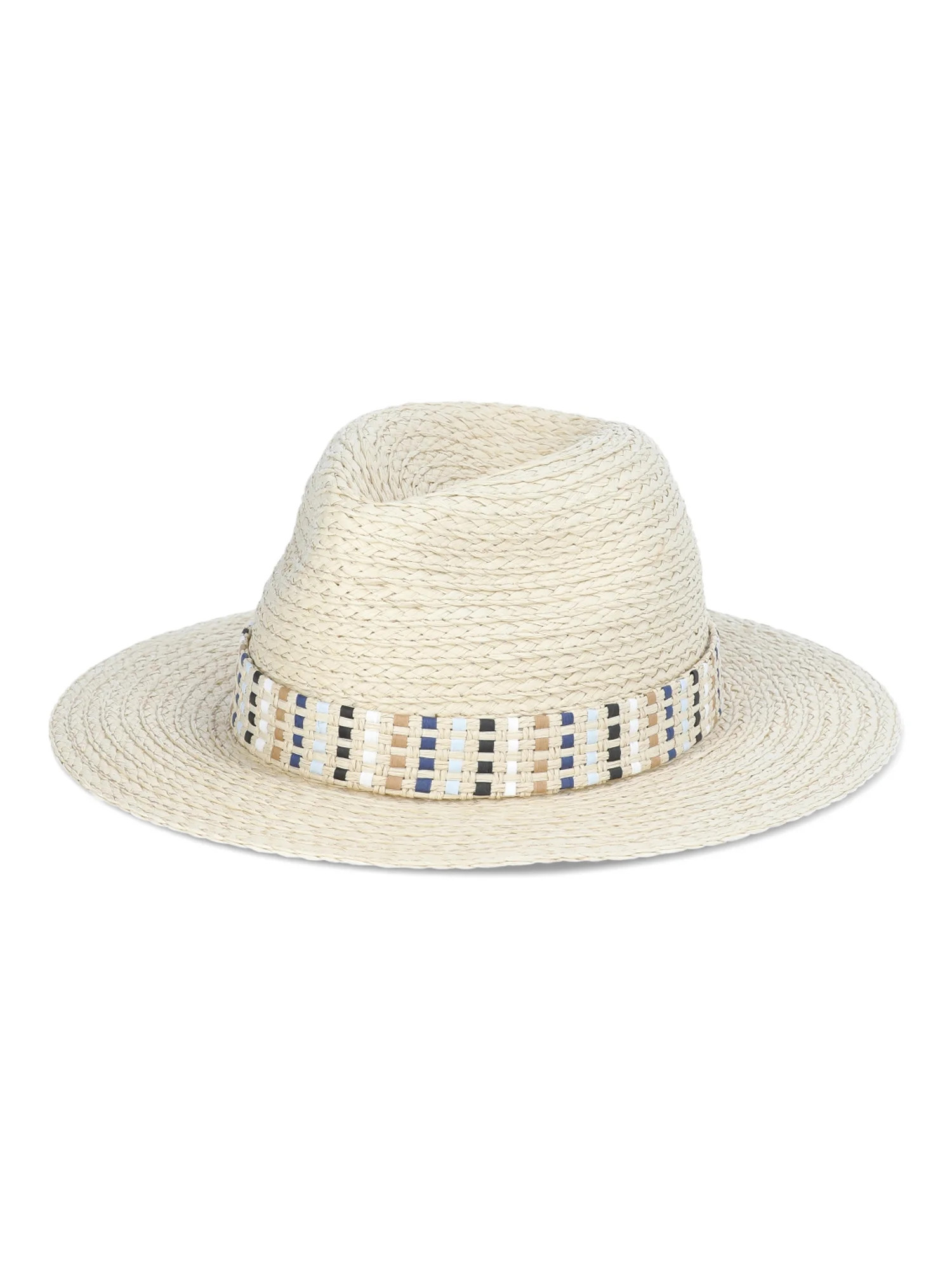 Time and Tru Women’s Banded Paper Straw Hat | Walmart (US)