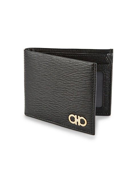 Salvatore Ferragamo Revival Bi-Fold Leather Wallet | Saks Fifth Avenue