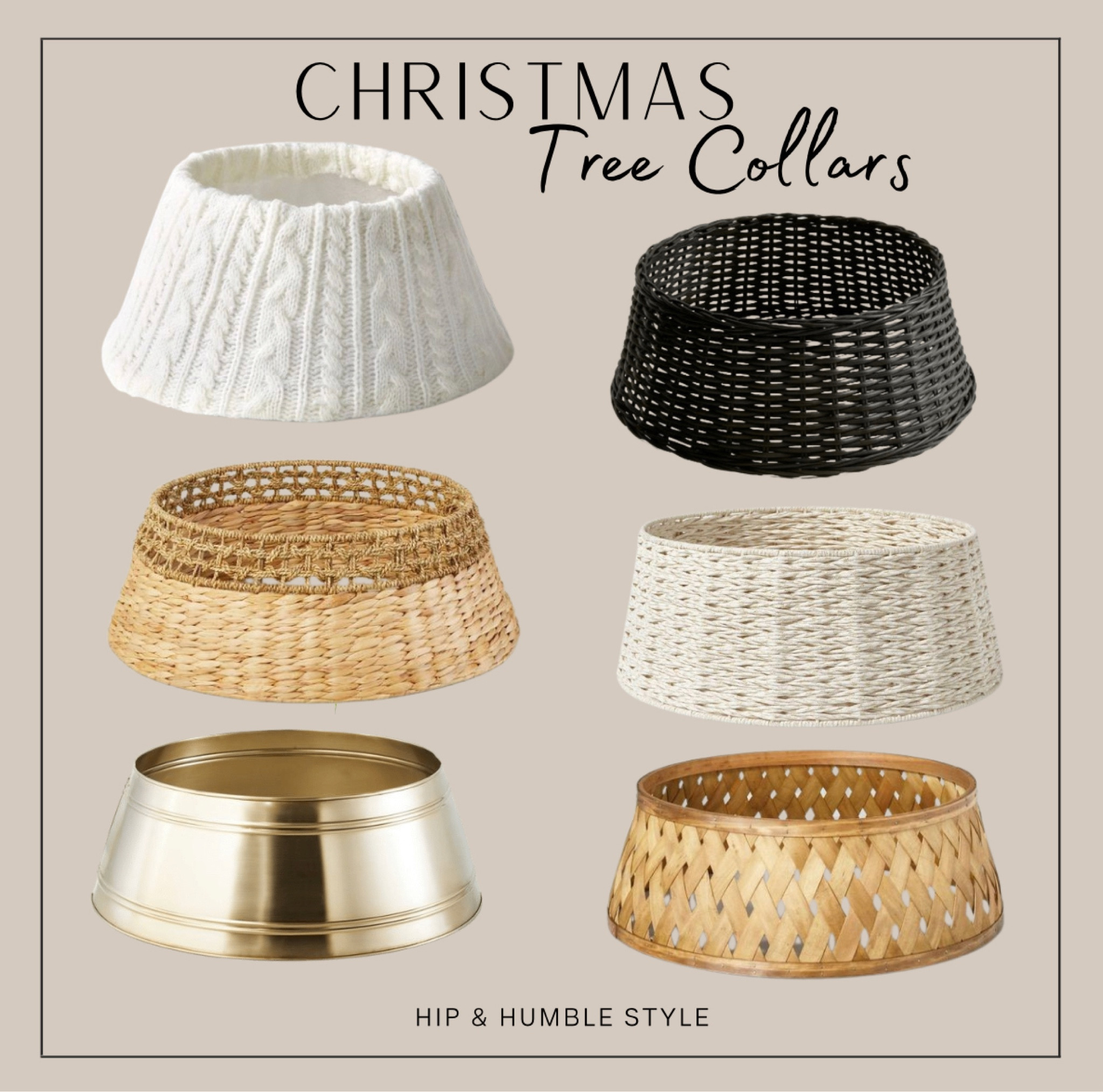 Christmas tree collars Christmas decor, Christmas accents 

#LTKHoliday #LTKhome #LTKSeasonal