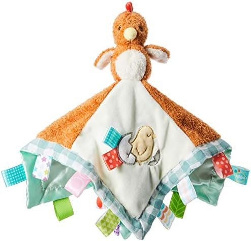 Taggies Barnyard Friends Soothing Sensory Stuffed Animal Security Blanket, Chikki Chicken, 13 x 1... | Amazon (US)