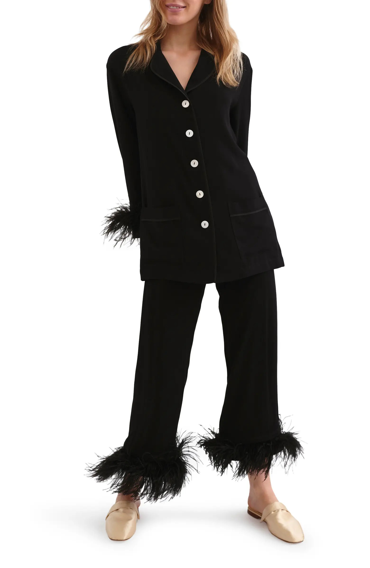 Party Double Feather Pajamas | Nordstrom