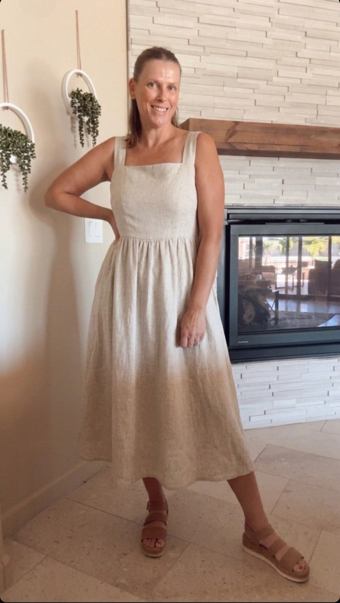 Linen dress perfection 🩷

neutral outfit idea, linen dress outfit , casual chic outfit, elevated everyday outfit, effortless summer style, minimalist outfit style, capsule wardrobe outfit, simple chic outfit, polished casual outfit, classic neutral outfith

#LTKTravel #LTKWedding #LTKOver40