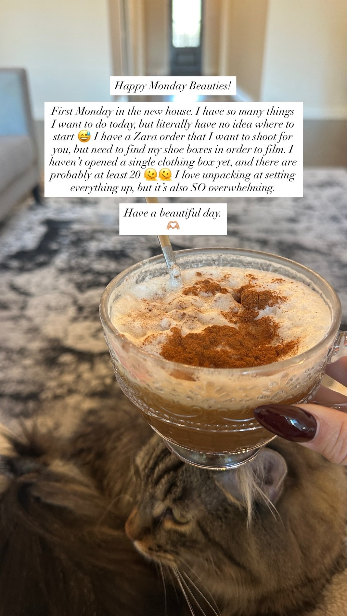 Good morning ☀️
New week, new grace. Whatever last week held — let it go. Today’s a fresh start. Drop a ☕️ if you’re choosing peace over perfection this morning.


#MondayMindset #ChristianInfluencer #FaithOverFear #MorningMotivation #GraceFilledLife #Over40Community #IntentionalLiving #CoffeeAndFaith

#LTKFamily #LTKStyleTip #LTKHome