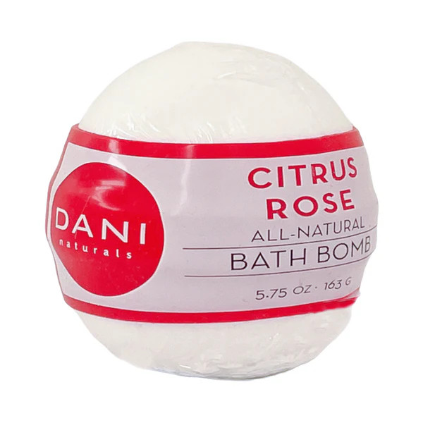 Citrus Rose Bath Bomb | DANI Naturals