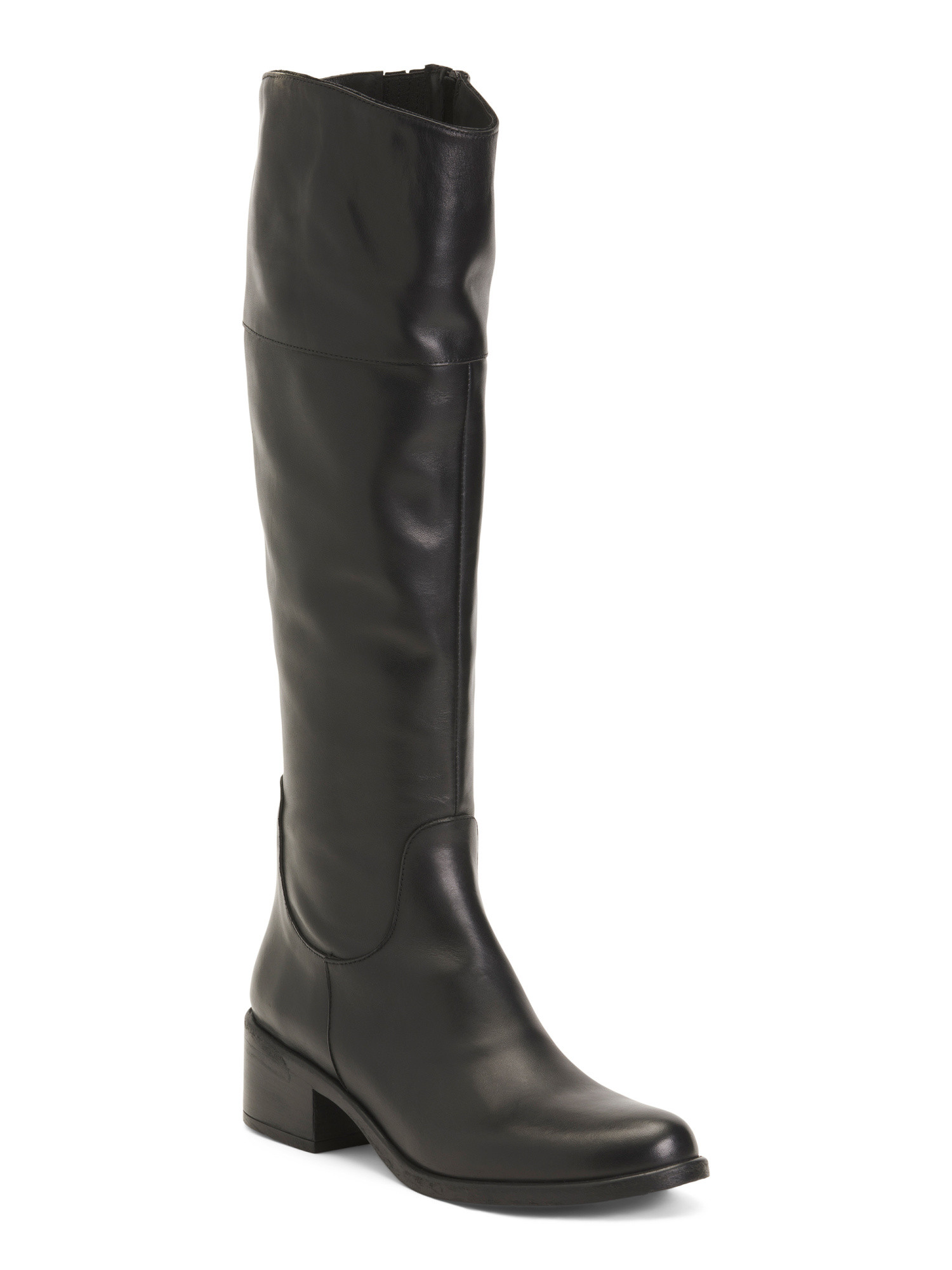 Made In Italy Leather Knee High Boots | TJ Maxx