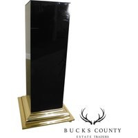 Vintage Modern Black & Gold Pedestal | Etsy (US)