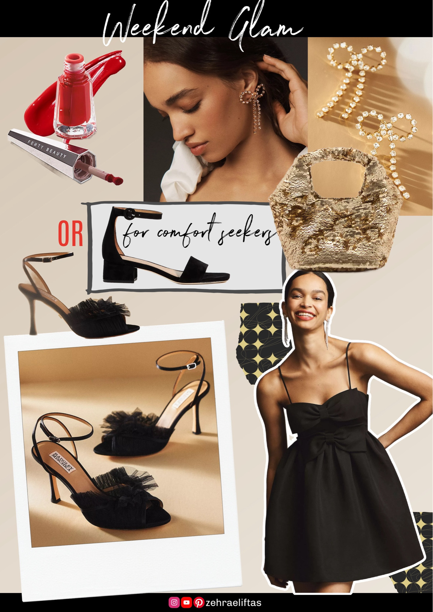 Hello! I styled a chic Saturday night out look for you. Hope you like it 💞 have fun tonight! #LTKxZET #Weekendstyle #partystyle 

#LTKStyleTip