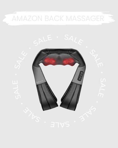Amazon back massager 

#LTKunder50 #LTKCyberweek #LTKsalealert