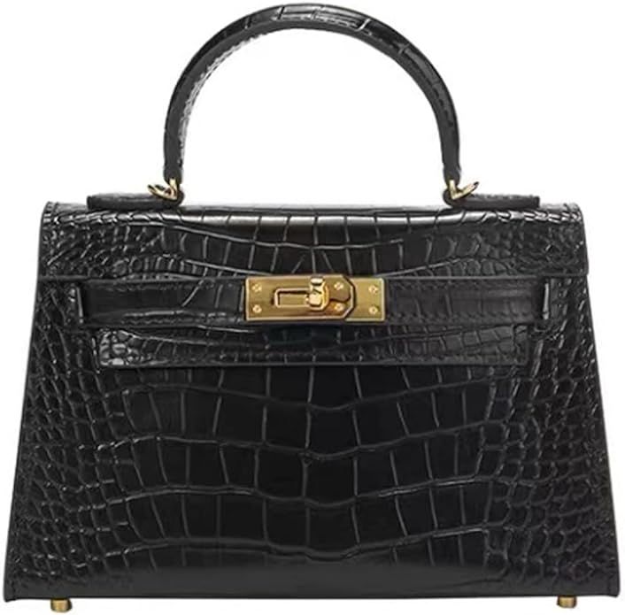Womens Leather Satchel Bags 9 * 2.5 * 5.5in Shoulder Purses Mini Top Handle Handbags Ladies Desig... | Amazon (US)
