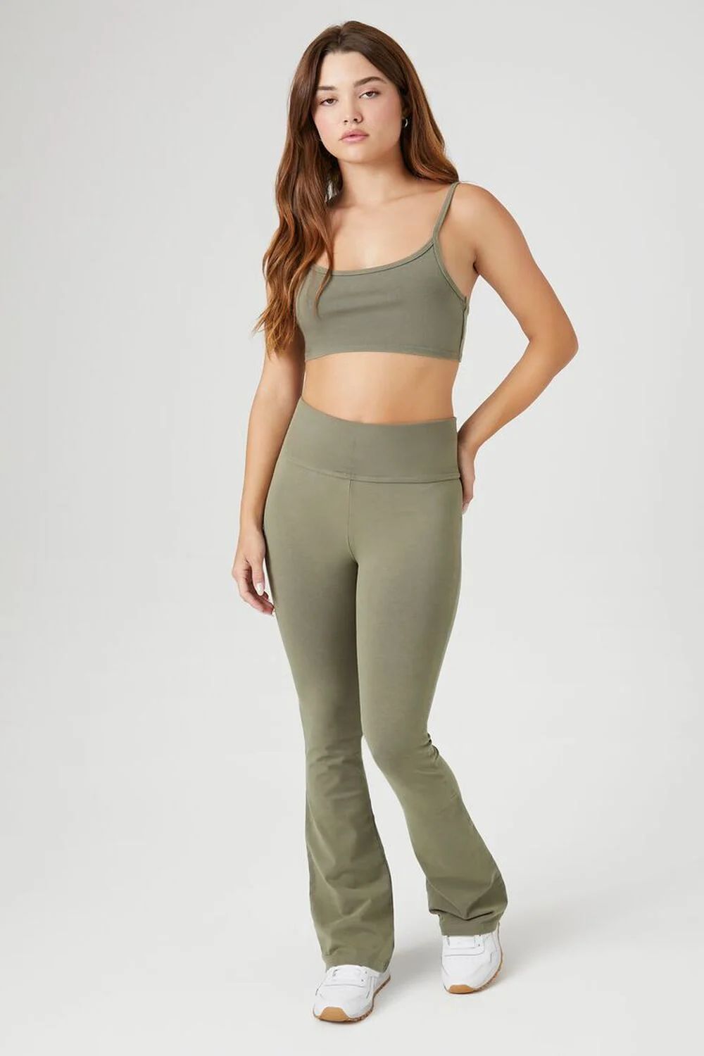 Flare Mid-Rise Leggings | Forever 21 (US)