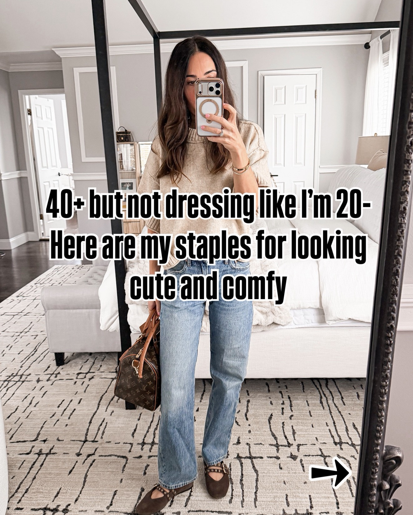 💬”STYLE” and I’ll send you all the links
40+ but not dressing like I’m 20 😜
Just my go-to staples for looking cute, comfy, and put-together without trying too hard.
These are the pieces I reach for over and over 🔁 

Basically… my real-life uniform 🙌🏻
🔗

#LTKFindsUnder50 #LTKOver40 #LTKootd