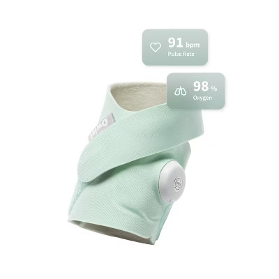 Owlet Dream Sock - FDA-Cleared Smart Baby Monitor with Live Health Readings and Notifications - Mint | Target