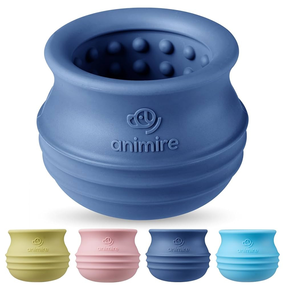 Treat Dispensing Dog Toy, Long-Lasting Interactive Puzzle Toys for Dogs, Stuffable Dog Enrichment... | Amazon (US)